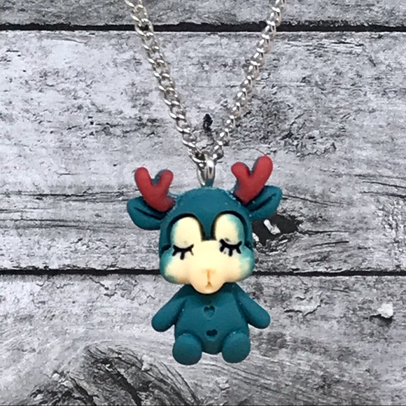 Jewelry - Resin Deer Buck Country Necklace